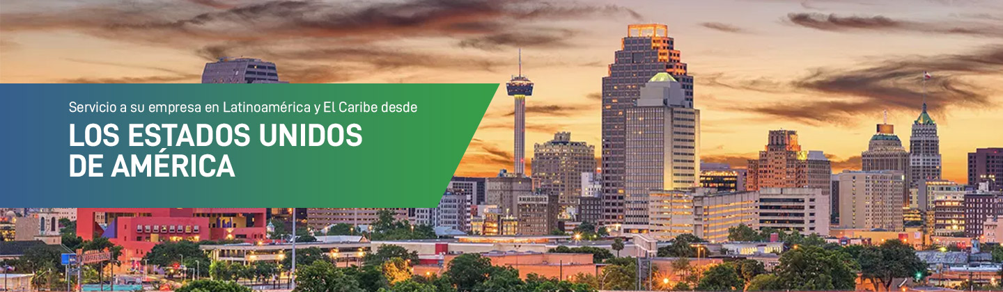 Damos servicios desde Estados Unidos a su empresa en Latinoamérica y El Caribe